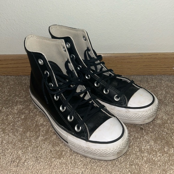 Chuck Taylor All Star Lift Platform Leather - Picture 10 of 15